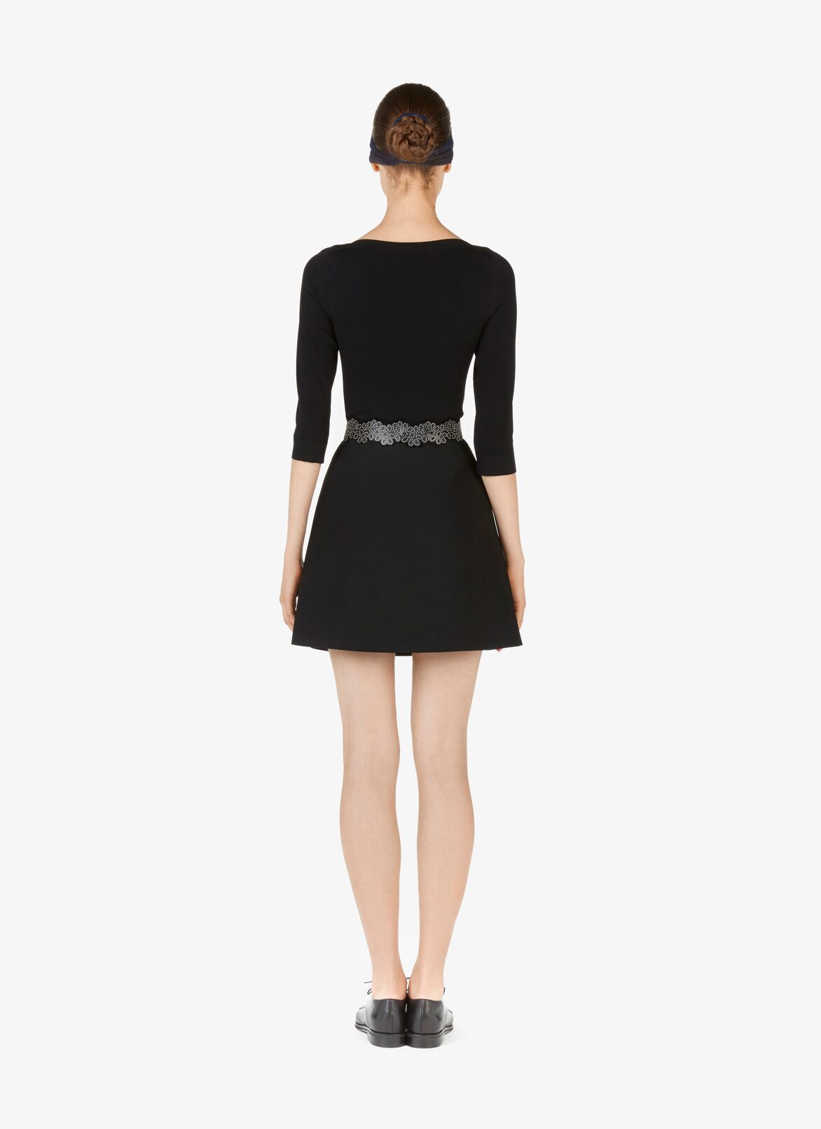 Calfskin Belt ALAÏA BLACK CALFSKIN BELT